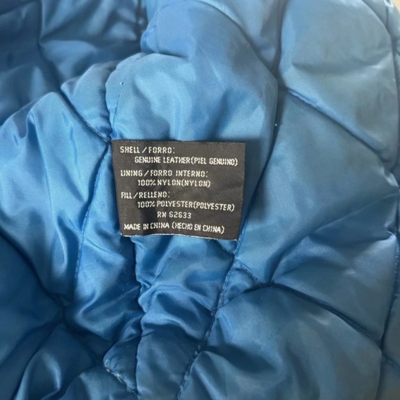 1980s Pro Player Cleveland Cavaliers XL NBA Wilsons Leather Jacket Color Block - Picture 6 of 8